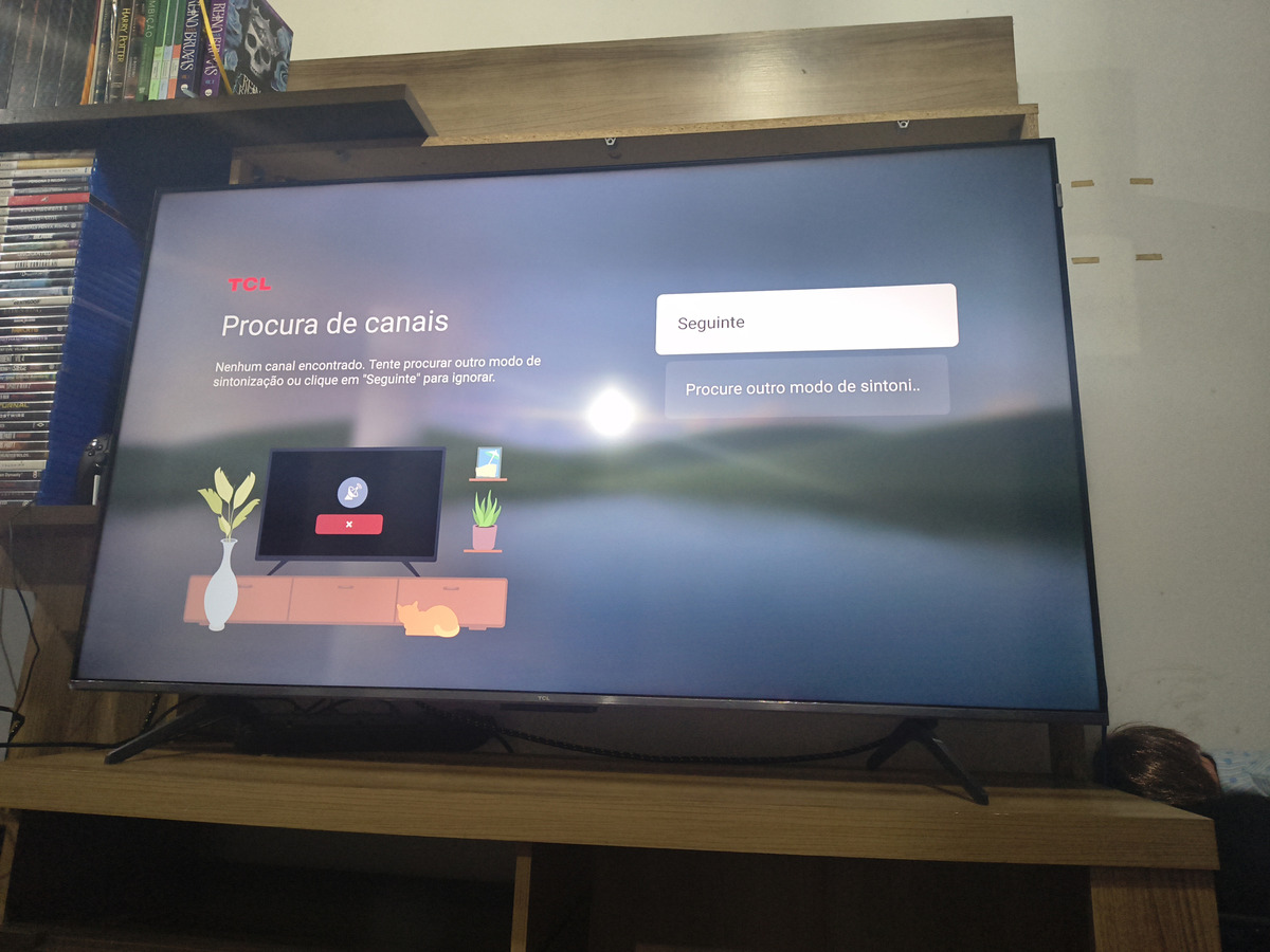 Smart TV TCL 55 Polegadas QLED 4K P8K WiFi Bluetooth Google TV 144Hz HDR10+ Dolby Atmos Vision 55P8K