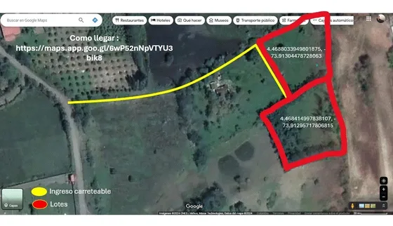 Se Vende Lote Rural En Ubaque - Cundinamarca