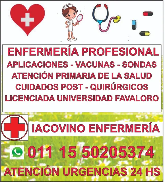 Enfermera A Domicilio Enfermeria Inyecciones Sondas Vacunas