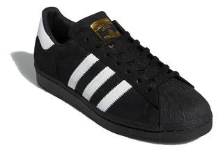 Adidas superstar negras con dorado sale