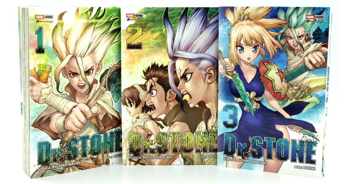 Dr. Stone Panini Manga 3 Tomos A Escoger Variedad De