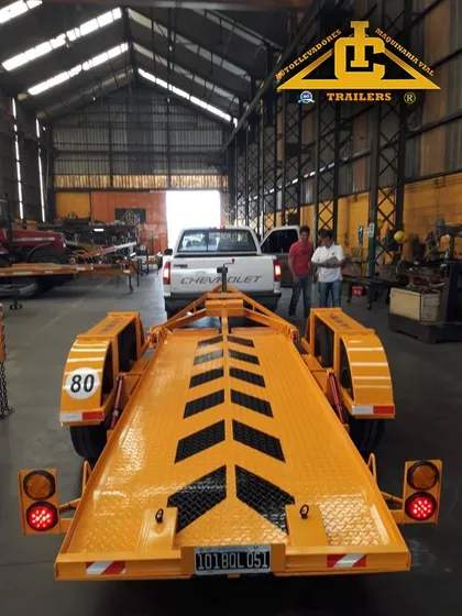 Trailer Autoelevador Tijera Compactador Apilador Unico Arg