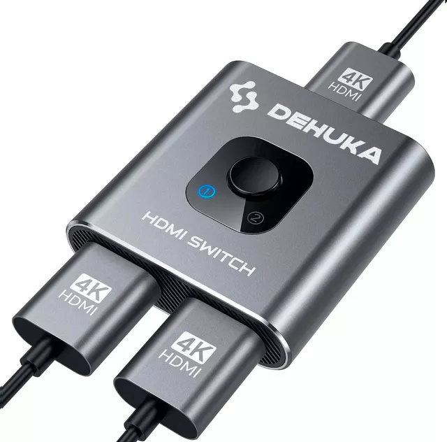 Cable Adaptador Switch Selector Hdmi 3 En 1 Dehuka
