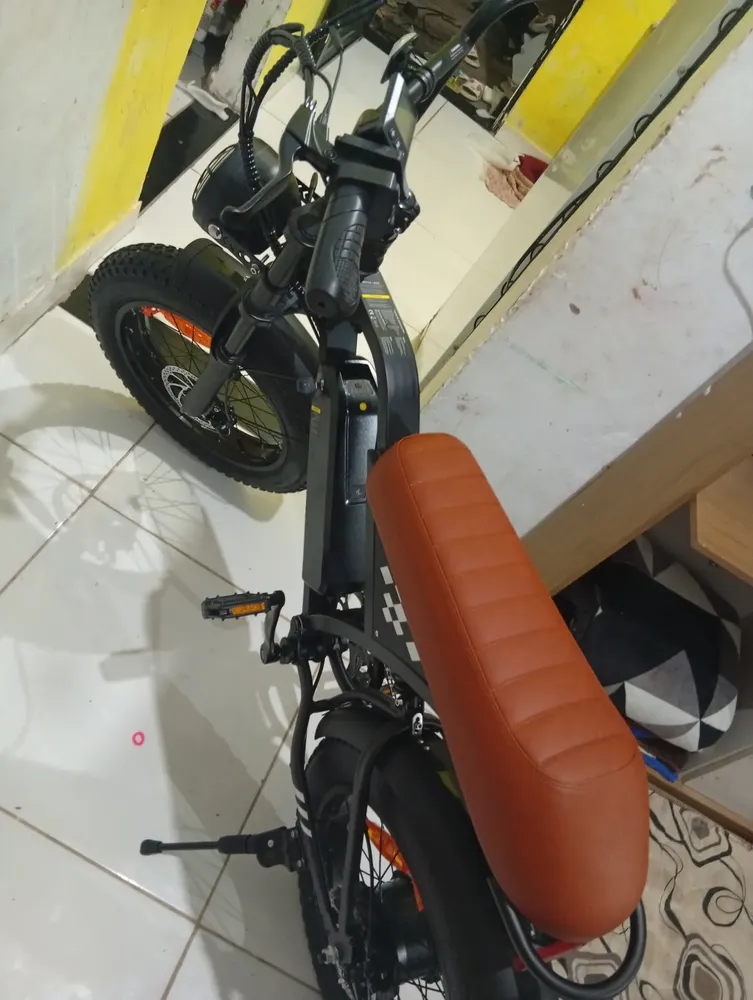 Xroymexroy EB5 750W fat tire aro 20 — foto real de comprador no Mercado Livre 3