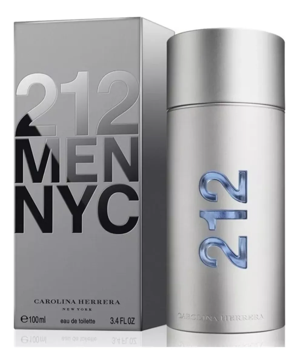 Perfume Carolina Herrera 212 Men NYC Eau De Toilette 100 ml