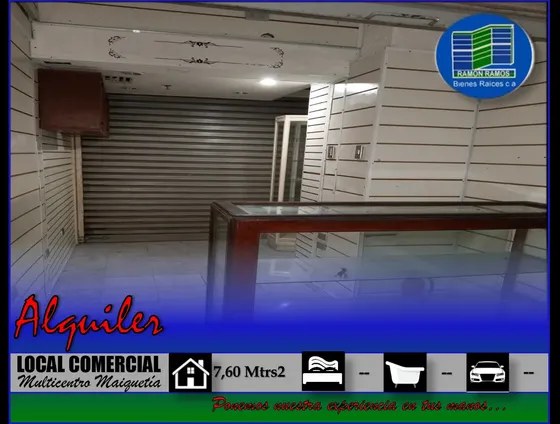 Se Alquila Local Comercial En El Multicentro Maiquetía.