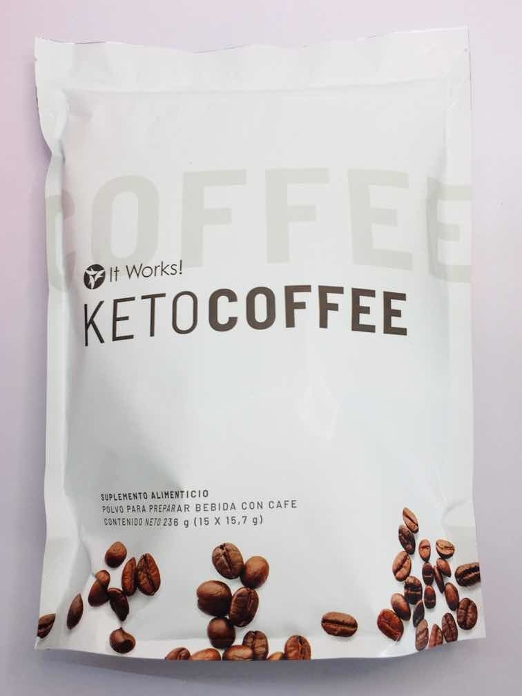 Keto Coffee Cafe Keto 30 Sobres It Works | Meses Sin Intereses