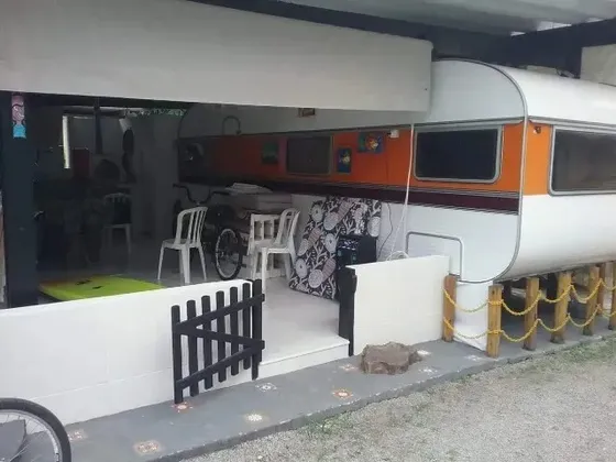 Trailer Diamante Turiscar 6,5m + Módulo (praia De Boracéia Litoral Norte Sp)