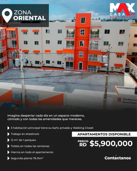 Apartamento En Venta Ub. En La Zona Oriental