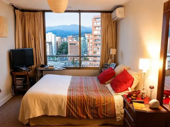 Departamento En Arriendo De 1 Dorm. En Las Condes