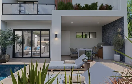 2-bedroom, 2.5-bathroom | Modern Townhomes With Private Pool In Resort Community