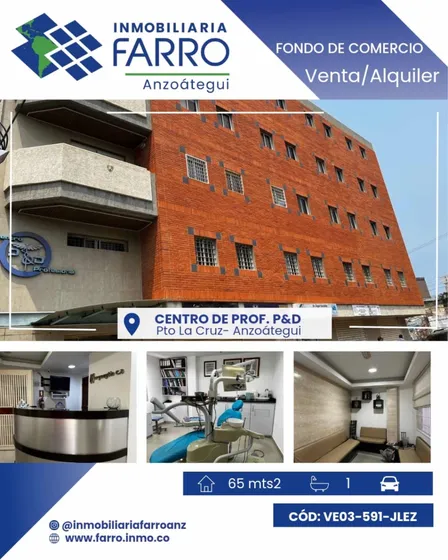 Venta De Clinica Odontologica Puerto La Cruz Al Lado Medítot