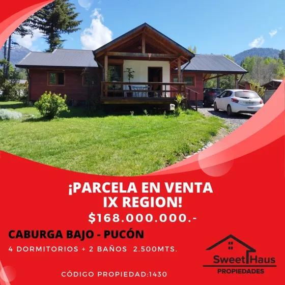 Parcela Con Casa Caburga Bajo