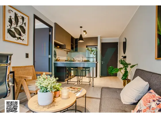 Departamento En Arriendo De 1 Dorm Y 1 Baño. En Santiago