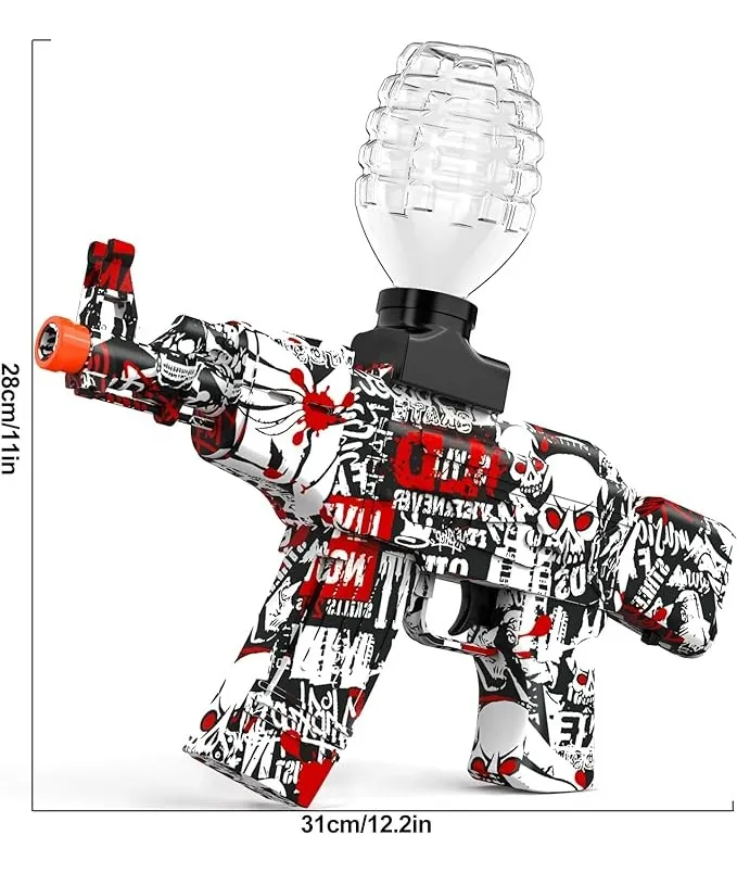 Armas Pistolas De Hidrogel Juguete Aire Comprimido Bat Recar