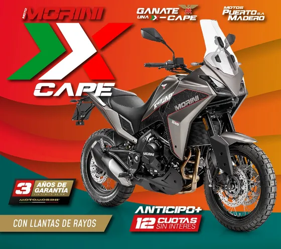 Tienda Oficial Motomorini: X-cape 650 -puerto Madero-