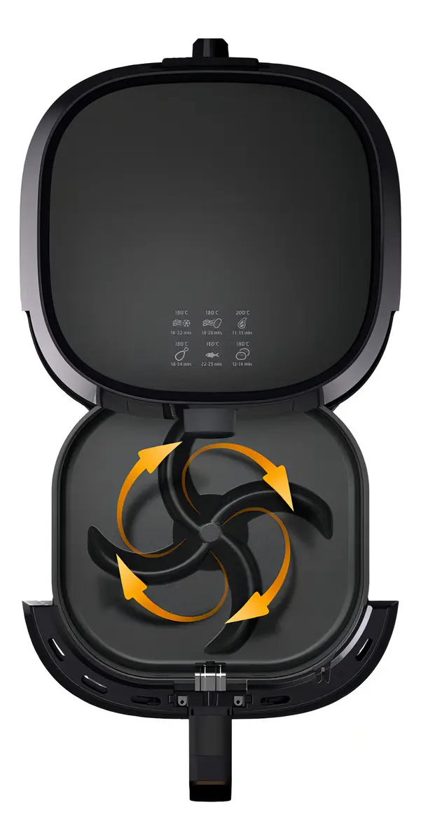 Air Fryer Philips Essential Airfryer Xl Hd9270 De 6.2l Preto — foto 6