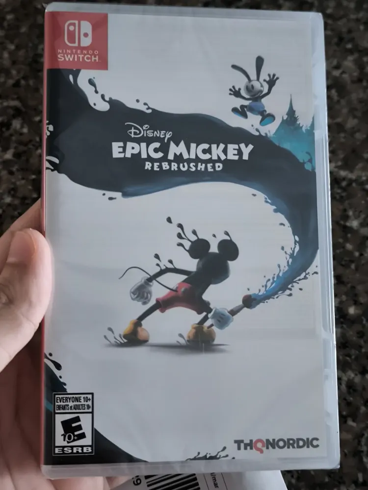 Disney Epic Mickey Rebrushed Switch Midia Fisica | Frete grátis