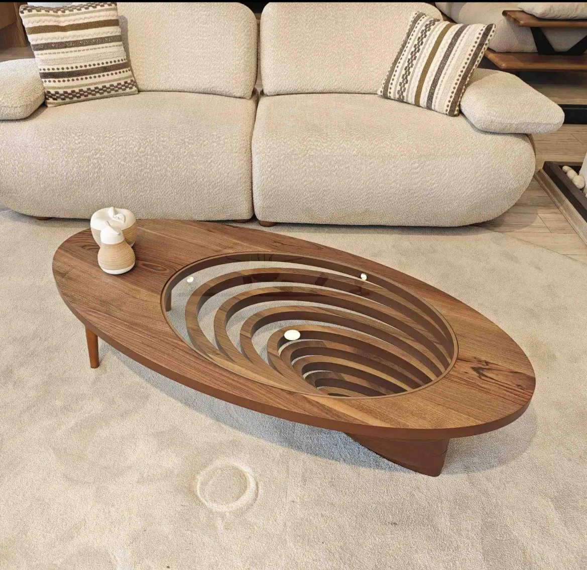 Mesa Centro Elipse Orgânica