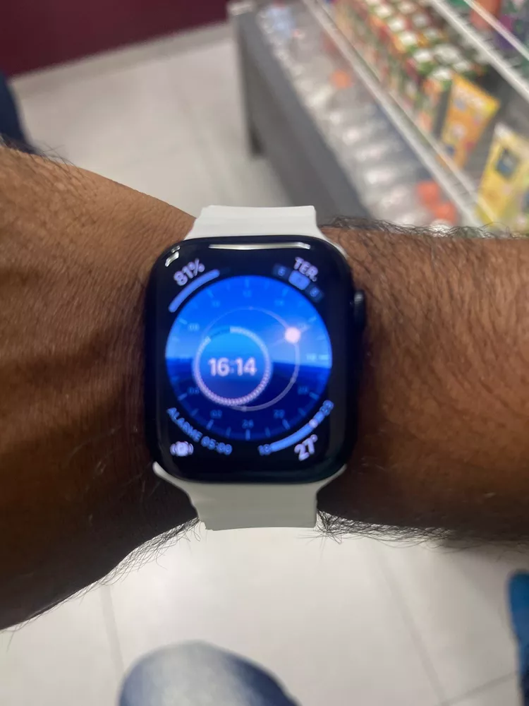 Apple Watch Series 8 45mm GPS Caixa Alumínio Meia-noite Pulseira Esportiva  - Smartwatch e Acessórios - Magazine Luiza