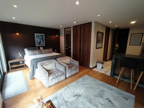 Apartamento En La Candelaria. 1 Habitación, 38 M², Id: 112090