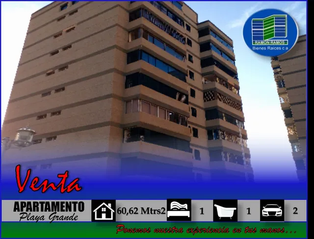 En Venta Comodo Apartamento. Res. Playate, Playa Grande.