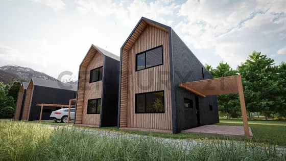 Descripcion Gral:  Hiva  Es Hill Valey, Un Novedoso Y Moderno Emprendimiento De 4 Cabañas De Est...