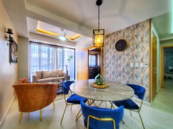Apartamento Amueblado En Alquiler En Evaristo Morales De 1 Habitacion + Estudio