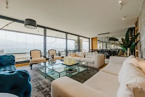 Espectacular Departamento Con Jardin Golf De Manquehue