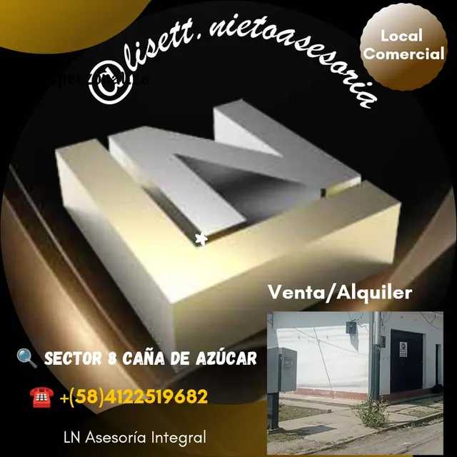 Alquiler De Local A Nivel De Calle, De 25 Mts2, Sector 8 De Cana De Azúcar Maracay 