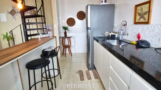 Apartamento Cobertura Frente Ao Mar, Piscina E Churrasqueira