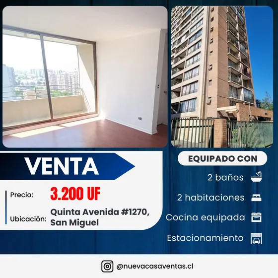 Acogedor Depto. Con Excelente Ubicación Y Entrega Inmediata!