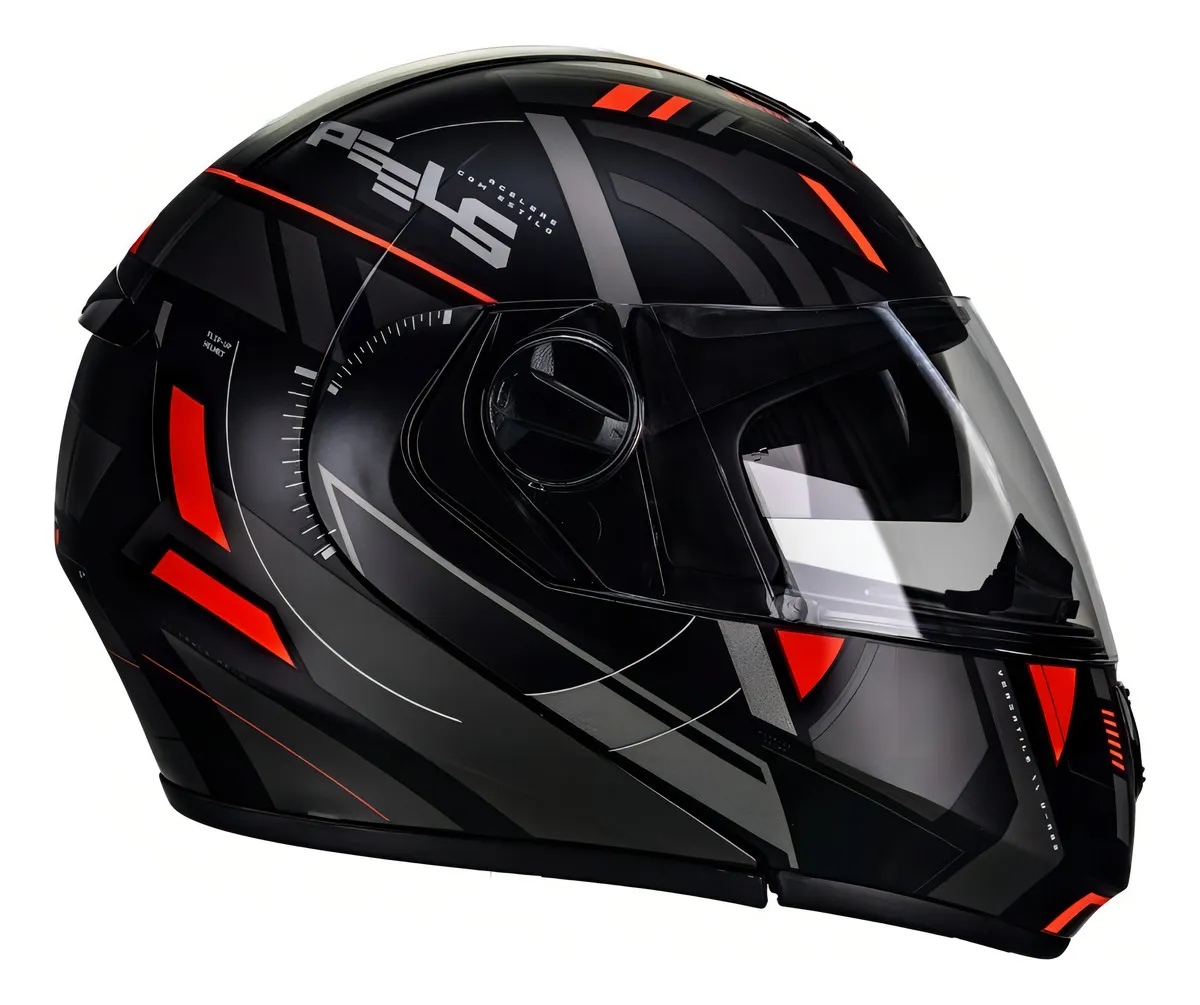 Capacete Peels Robocop Urban Escamoteável com Óculos Interno