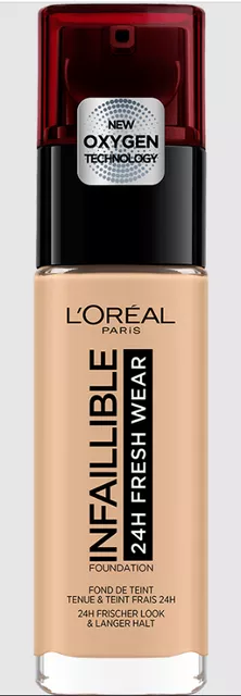 Base de maquillaje L'Oréal Infallible pro-glow 203 nude beige 30 ml