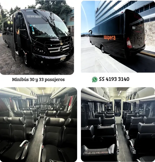 Renta De Mini Bus 30 Y 33 Pasajeros, Camionetas 20 Pasajeros