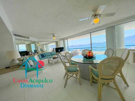 Cad Calypso 302. Terraza Con Vista A La Bahía De Santa Lucía