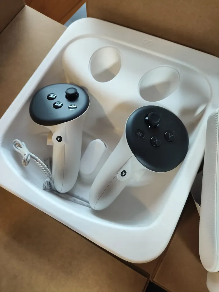 Óculos de Realidade Virtual Meta Quest 3s 128GB Autônomo Com
