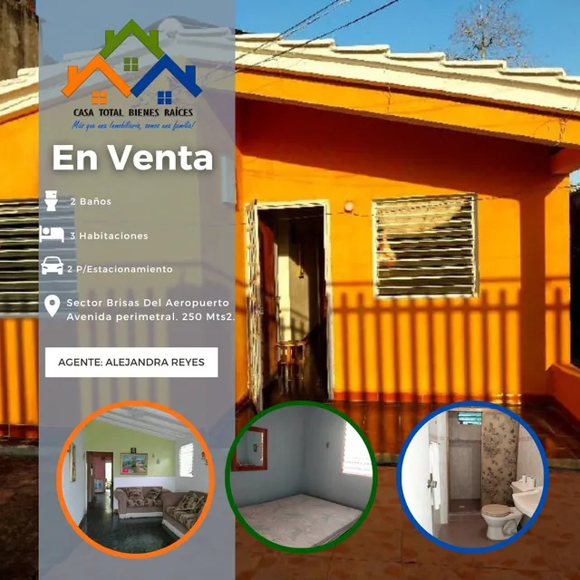Se Vende Casa En Brisas Del Aeropuerto