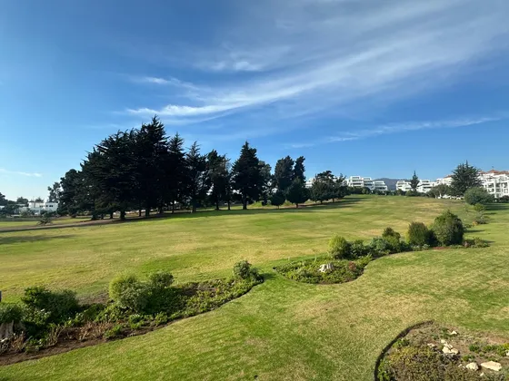 Preciosa Vista A La Cancha De Golf
