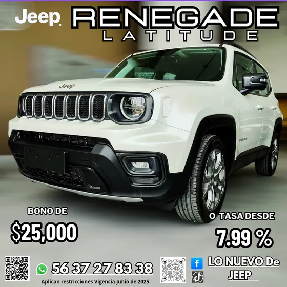 Jeep Renegade 1.3 Latitude Fwd At