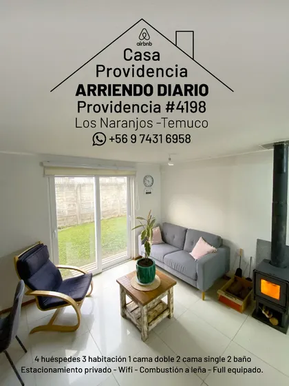 Casa Familiar En Los Naranjos, Temuco