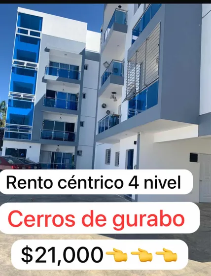 Rento Céntrico 4 Nivel En Cerro De Gurabo