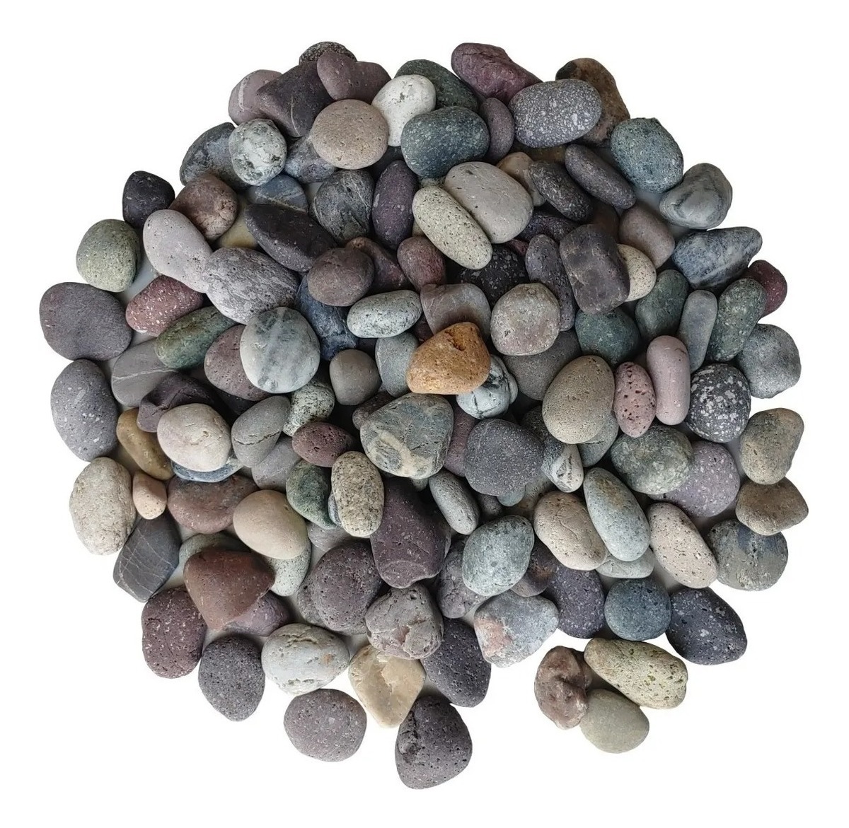 Piedras De Rio De Colores Decorativa Jardin Macetas 2.5 Kg | MercadoLibre
