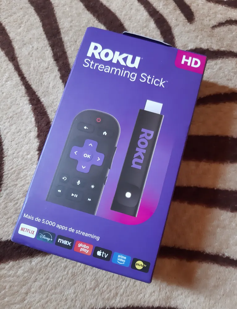 Controle do Roku e TV