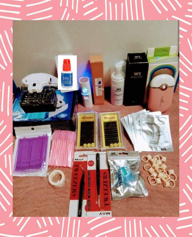 Kit Para Aplicacion De Pestañas Kit Para Aplicación De Pestañas 1x1 | Mercado Libre