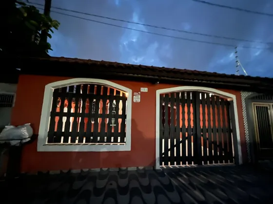 Casa Praia Mongagua, Agenor De Campos, Plataforma Com Escrit