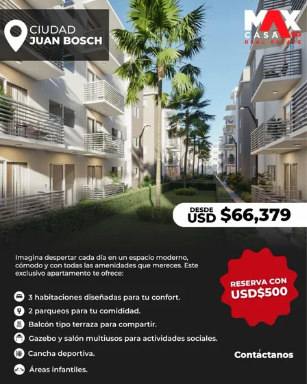 Proyecto Residencial De Apartamentos Ub. Ciudad Juan Bosch