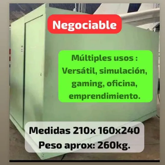 Caja Extructura En Madera Para Emprendimientos