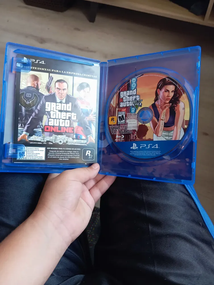 Gta V Grand Theft Auto 5 Premium Edition Formato Físico Ps4