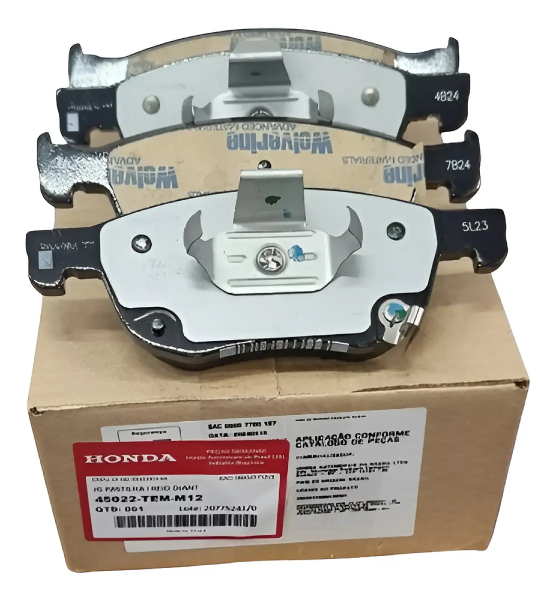 Pastilhas Freio Dianteiro Honda Civic 2020 A 2021